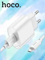 Зарядное устройство C109A с кабелем USB-A на Micro-USB