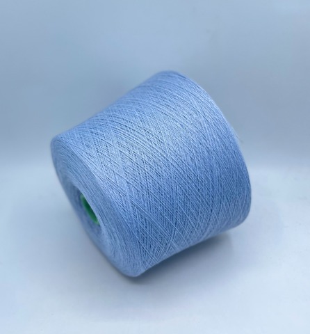 Filcom (пр.Италия),art-Ponza 2/26 1300м/100гр, 50% Кашемир, 50% Шелк, цвет-Голубой арт.34687