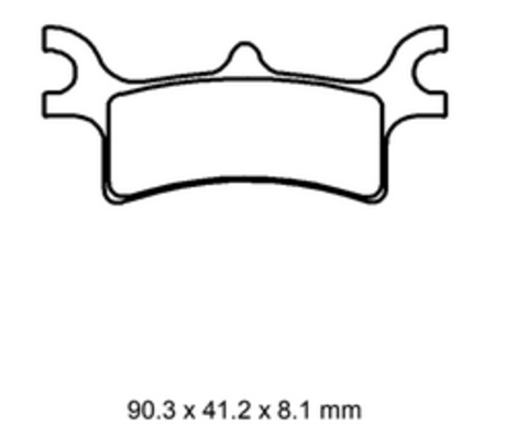 Колодки  G-brake   GM-07058S