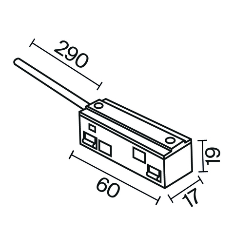 Ввод питания Maytoni Exility TRA034B-42W-1