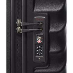 Чемодан ручная кладь Continental Slim/Black Texture