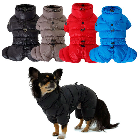 741 PA-OW Комбинезон для собак-мальчиков "Утяжка, AIR 2"/ AIR-MAG 2™ Button (на кнопках/ гладкий подклад)/ до -10°"