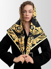 Платок «Златоустовская гравюра»