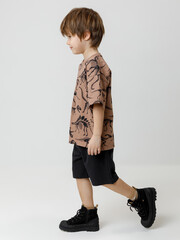 шорты  для мальчика  КР 400860/черный 4007 к610