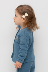 жакет  для девочки  КР 302549/капитанский синий к561