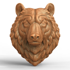 Силиконовый молд № 556 Медведь