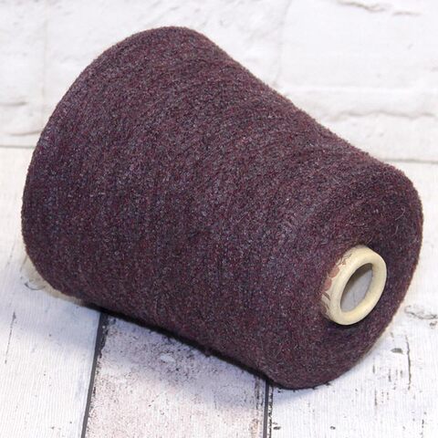 Микробукле кашемир (32%) с альпакой GARGANTU / SPUMA 1800 серо-ежевичный