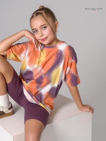 Костюм Актив MAX краска терракот-виноград