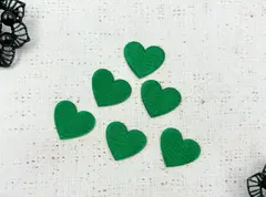 Термоаппликация, р. 2х2,3 см, зелёный