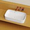 Ceramica Nova Element CN6054 Умывальник чаша накладная прямоугольная, 70.5x38, цвет: белый