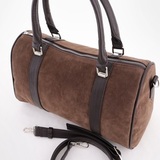 Сумка Саломея 217 эко-замша шоколад