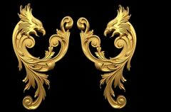 Силиконовый молд № 2006 Набор вензелей