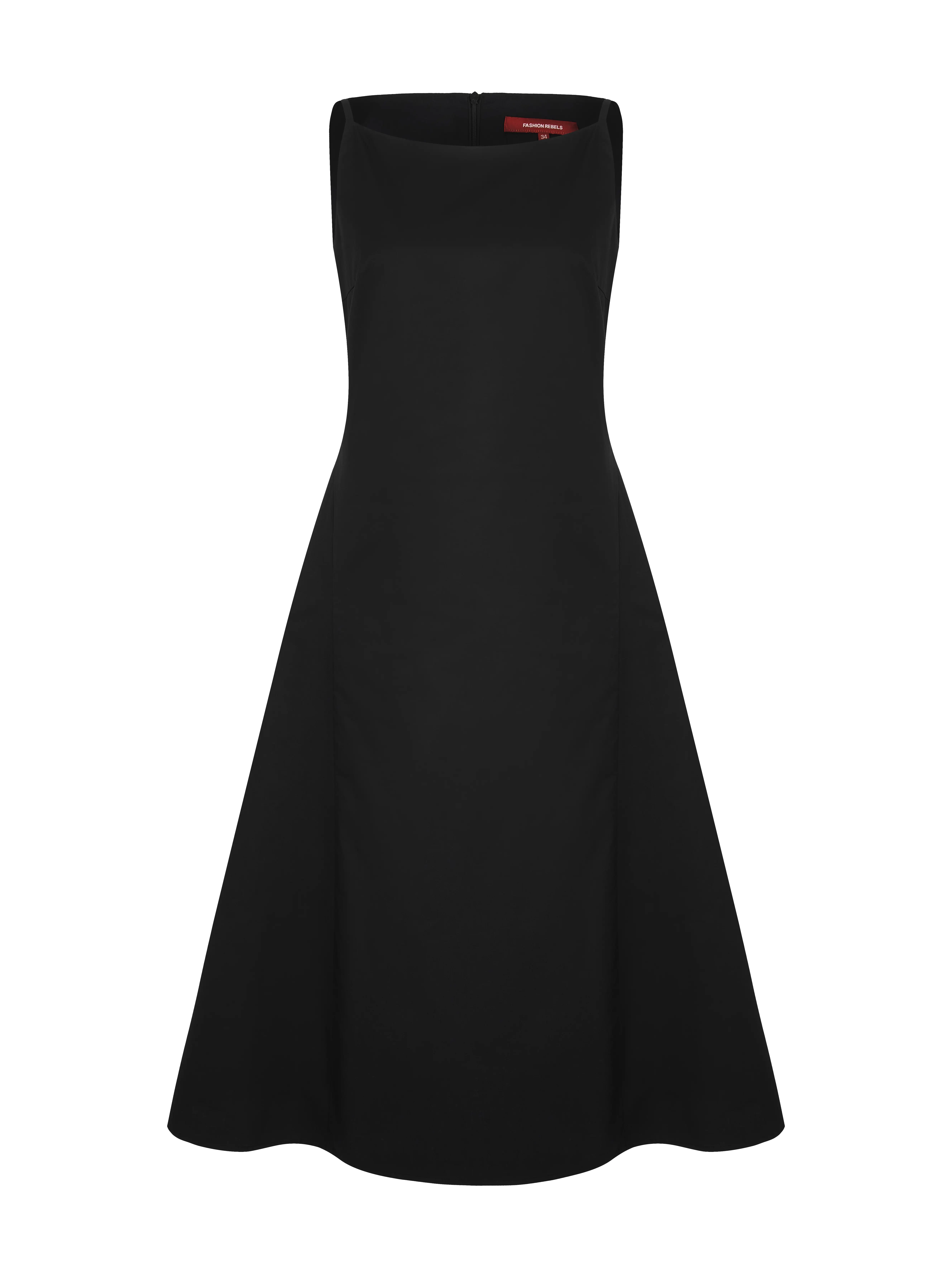 Платье миди из хлопка