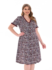 4549 Халат на пуговицах