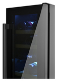 Винный шкаф Zugel ZCWI170DB черный