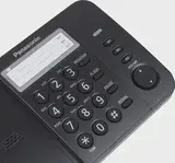 Телефон проводной Panasonic KX-TS2352RUB черный