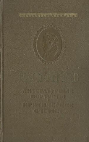 Литературные портреты. Критические очерки