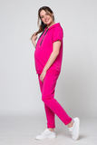 Спортивный костюм для беременных и кормящих 15984 фуксия