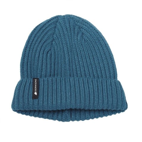 шапка Didriksons Nilson Knitted port blue