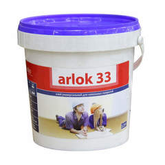 Клей для ПВХ-покрытий Arlok 33 дисперсионный универсальный, 1,3 кг