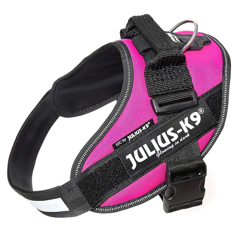 JULIUS-K9 шлейка для собак IDC-Powerharness, темно-розовый (58-76 см)
