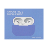 Силиконовый чехол со шнурком для Airpods Pro 2  Silicone Case (Синий)