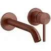 Gessi 54086#708 Gessi 316 Встраиваемый смеситель с изливом 200-170мм (внешние части), цвет: brushed copper pvd