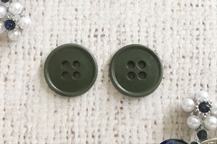 Пуговицы, d 1,7 см, хаки