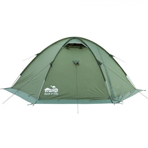 Картинка палатка туристическая Tramp TRT-27 зеленый - 3