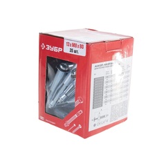 ЗУБР МОЛЛИ, М8 х 80 х 13 мм, 35 шт, анкер для пустотелых конструкций (302472-08-080)