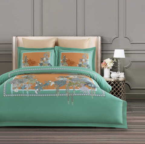 Постельное белье 2 спальное евро Arya home Diamond Soul