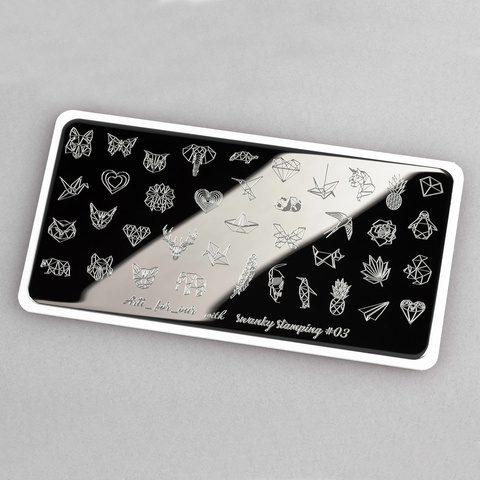 Пластина Arti for you with Swanky Stamping 03