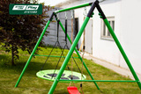 Качели SLP SYSTEMS 1 секция + Качеля TS40 (Зеленая) (гнездо) фото №4