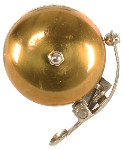 Картинка звонок Oxford Traditional Brass Ping Bell золотой - 1