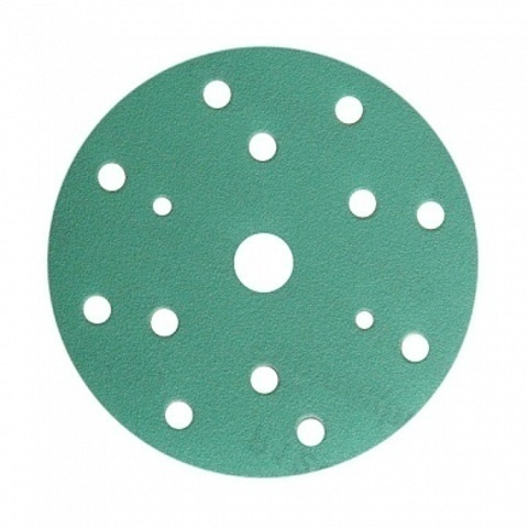 Sunmight Шлифовальный круг зеленый Р 320 15отв 53014 (цена за 100шт.)