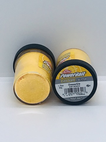 Паста Berkley NATURAL SCENT TROUT BAIT 50G CHEESE GLITTER ESTBGCH 1152856 (СЫР) натуральный-сырный с блеском 6шт/уп классика