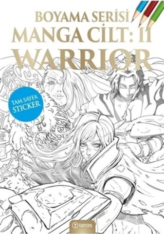 Manga Boyama Cilt II: Warrior