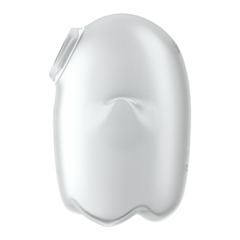 Мини-вибратор с воздушной стимуляцией Satisfyer Glowing Ghost серый (светится в темноте)