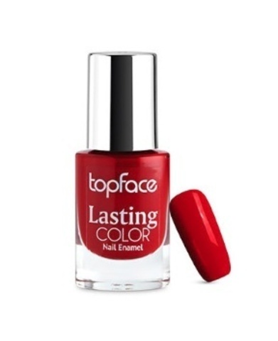 Topface Лак для ногтей Lasting color тон 79, кораллово-красный - PT104 (9мл)
