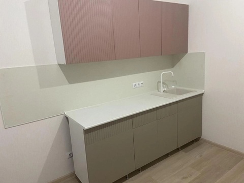 Кухня Оливия 2.0 м шарли pink / шарли бриз