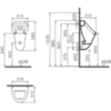 Vitra Arkitekt 6201B003-0199 Писсуар