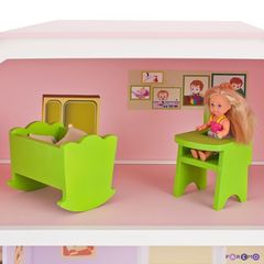 Домик для Барби "Фантазия" (гараж, лифт, лестница, мебель)