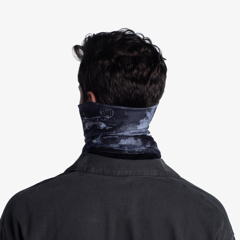 Картинка шарф-труба Buff polar Geoelens Grey - 5