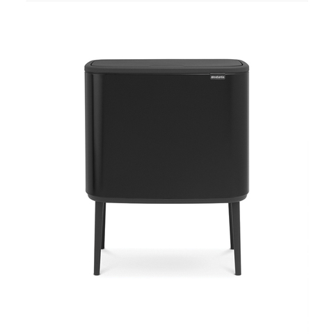 Мусорный бак 11+23л Brabantia Bo Touch Bin черный