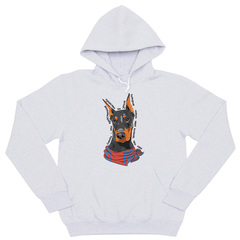 Толстовка "Доберман любит тебя больше себя"