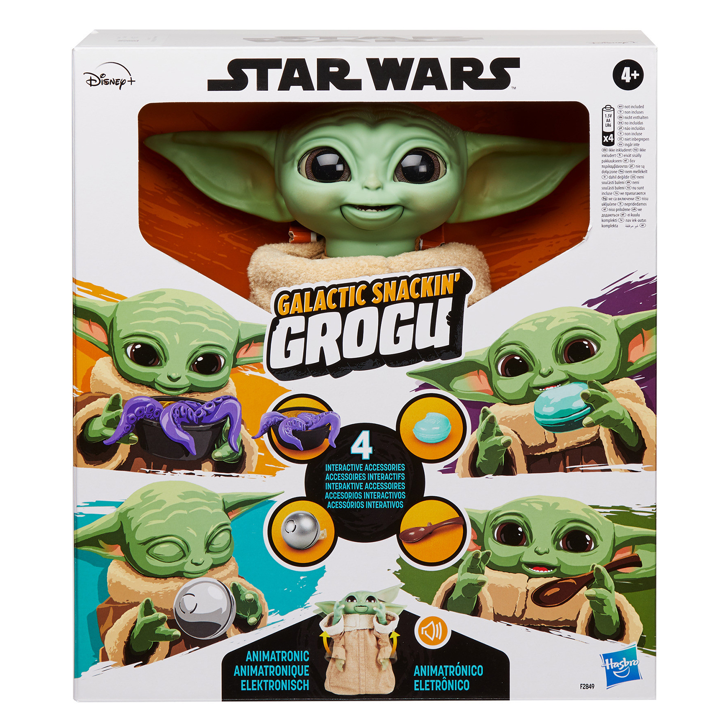 Фигурка Star Wars Galactic Snackin’ Mandalorian Grogu – купить за 9990 ...