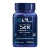 Суперабсорбируемый коэнзим Q10, Super-Absorbable Coq10, Life Extension, 60 желатиновых капсул 1