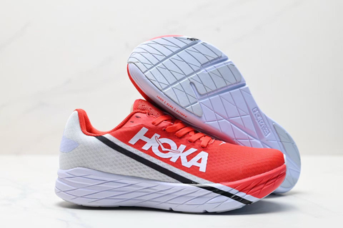 HOKA One One Rocket X 'White/Red' 