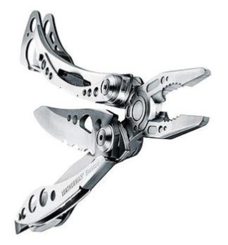 Мультитул Leatherman Skeletool 100 mm, 7 функций, серебристый, кробка картонная (830920)