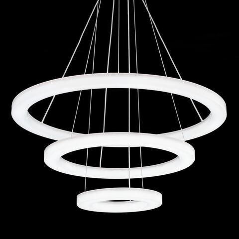 Подвесная светодиодная люстра Citilux Электрон Смарт CL710A104S